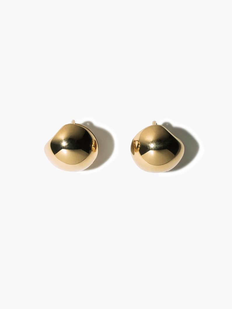 チップド アップル ピアス（ゴールド） 詳細画像 gold 1