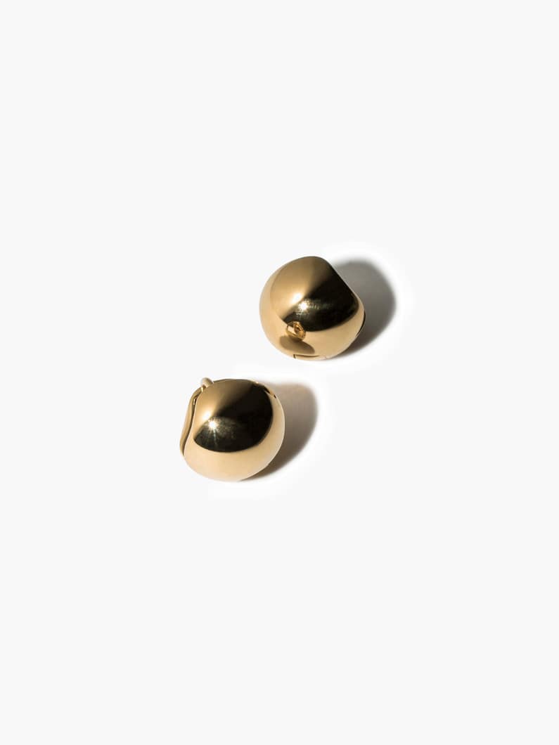チップド アップル ピアス（ゴールド） 詳細画像 gold 2