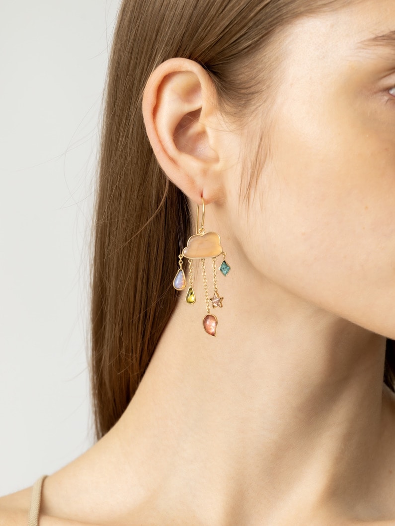 DRIP ARCHIVEHERMES ピアス dropping water - 水滴ピアス | EHa.handmade accessory