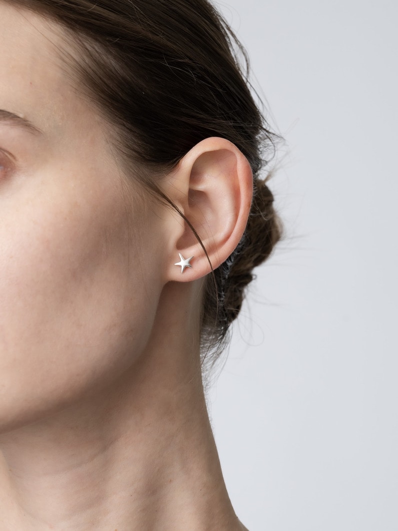 ベビースター ピアス（シルバー） 詳細画像 silver 2