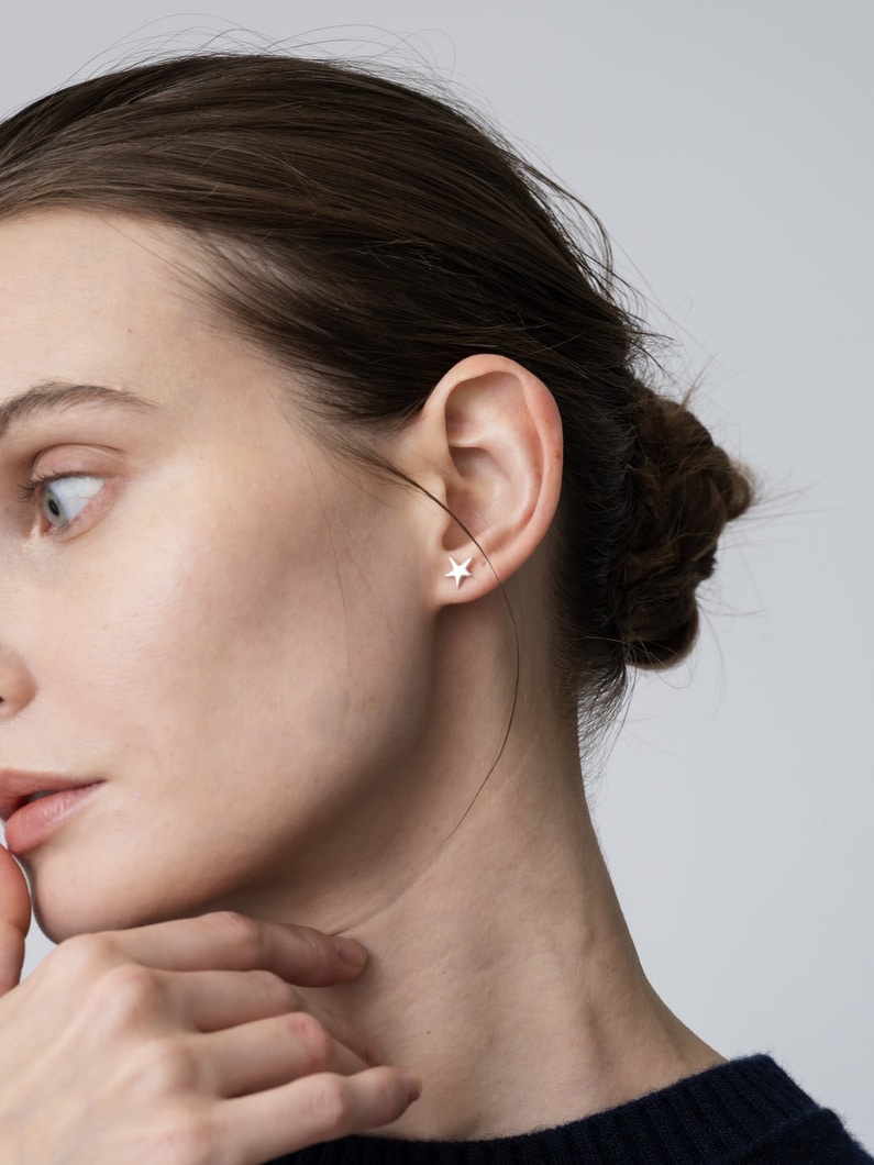 ベビースター ピアス（シルバー） 詳細画像 silver 3