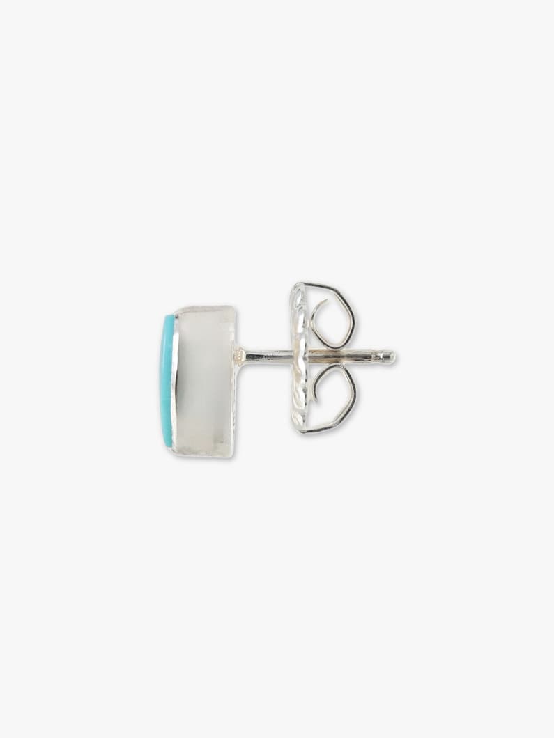 ターコイズ ミニハート ピアス（No.2） 詳細画像 turquoise 1