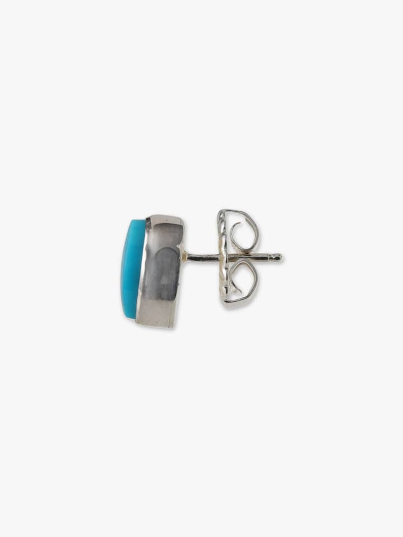 ターコイズ ミニハート ピアス 詳細画像 turquoise 1