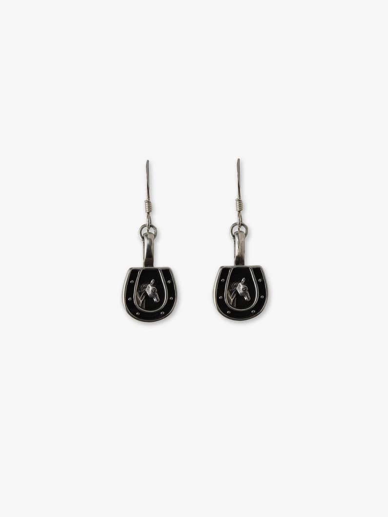 ホース＆ホースシュー ピアス（スモール） 詳細画像 silver 1