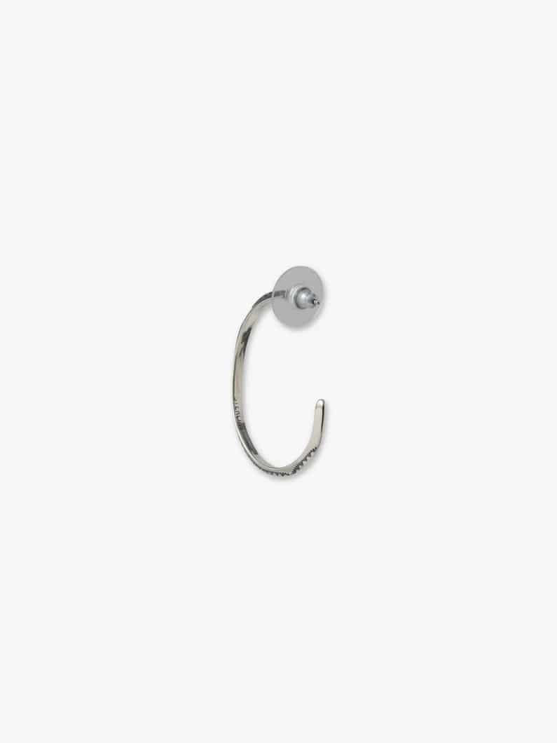 シルバー フープ ピアス（No.7） 詳細画像 silver 2