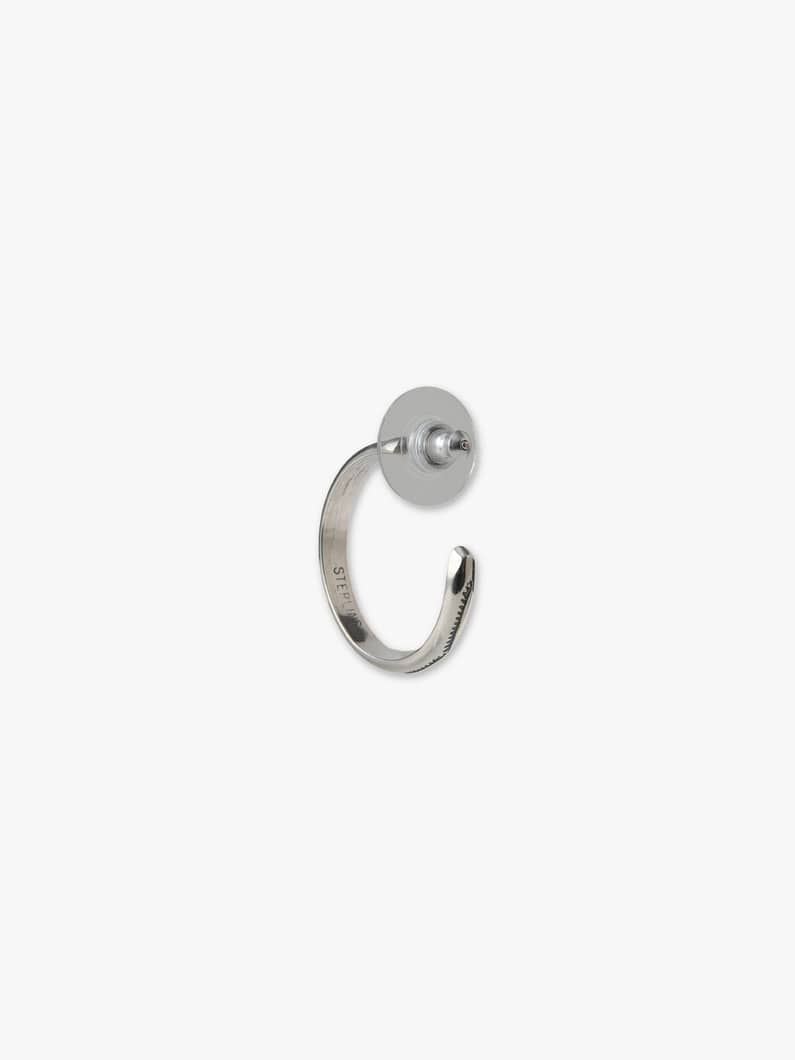 シルバー フープ ピアス（No.8） 詳細画像 silver 2