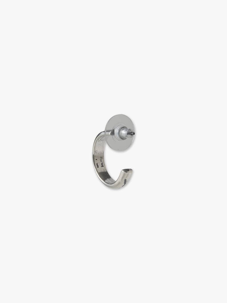 シルバー フープ ピアス（No.9） 詳細画像 silver 2