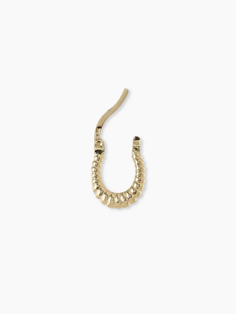 ピッコロ シェル フープピアス 詳細画像 yellow gold 1