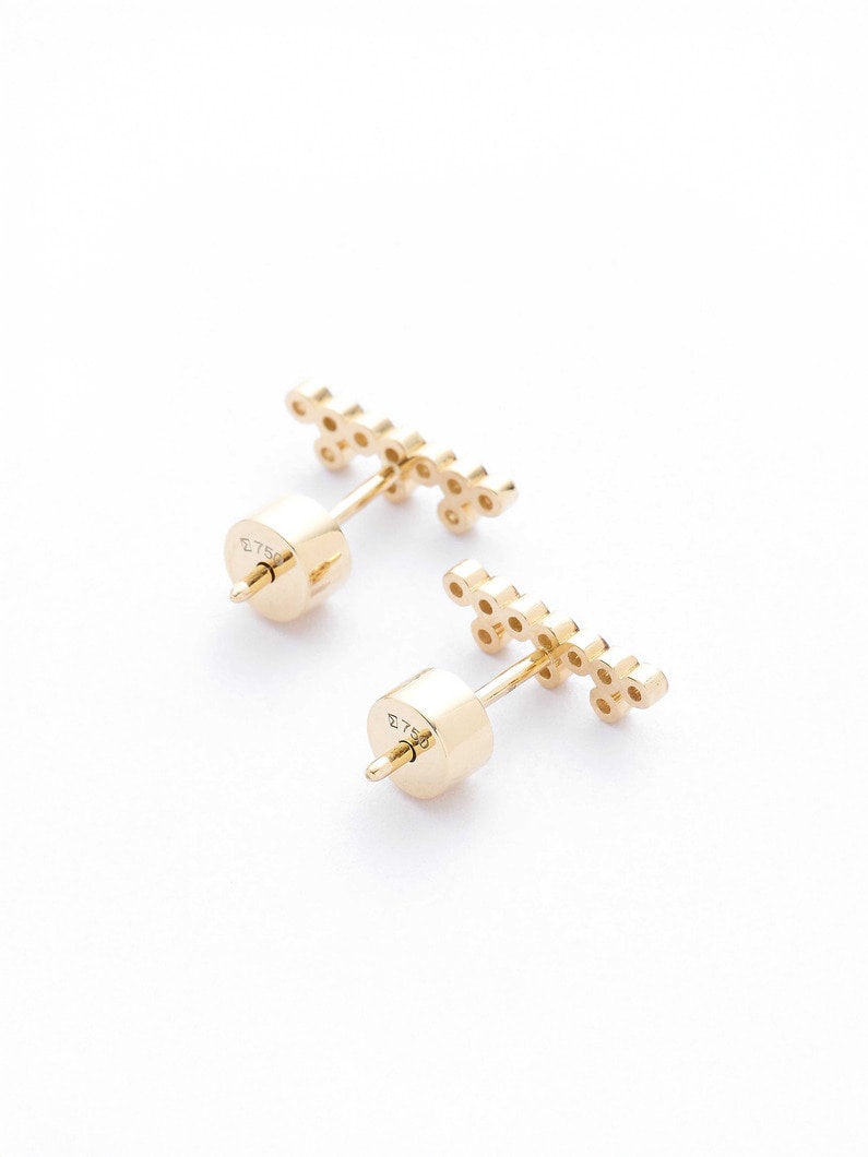 シャニエール スタッドピアス（No.1） 詳細画像 yellow gold 3