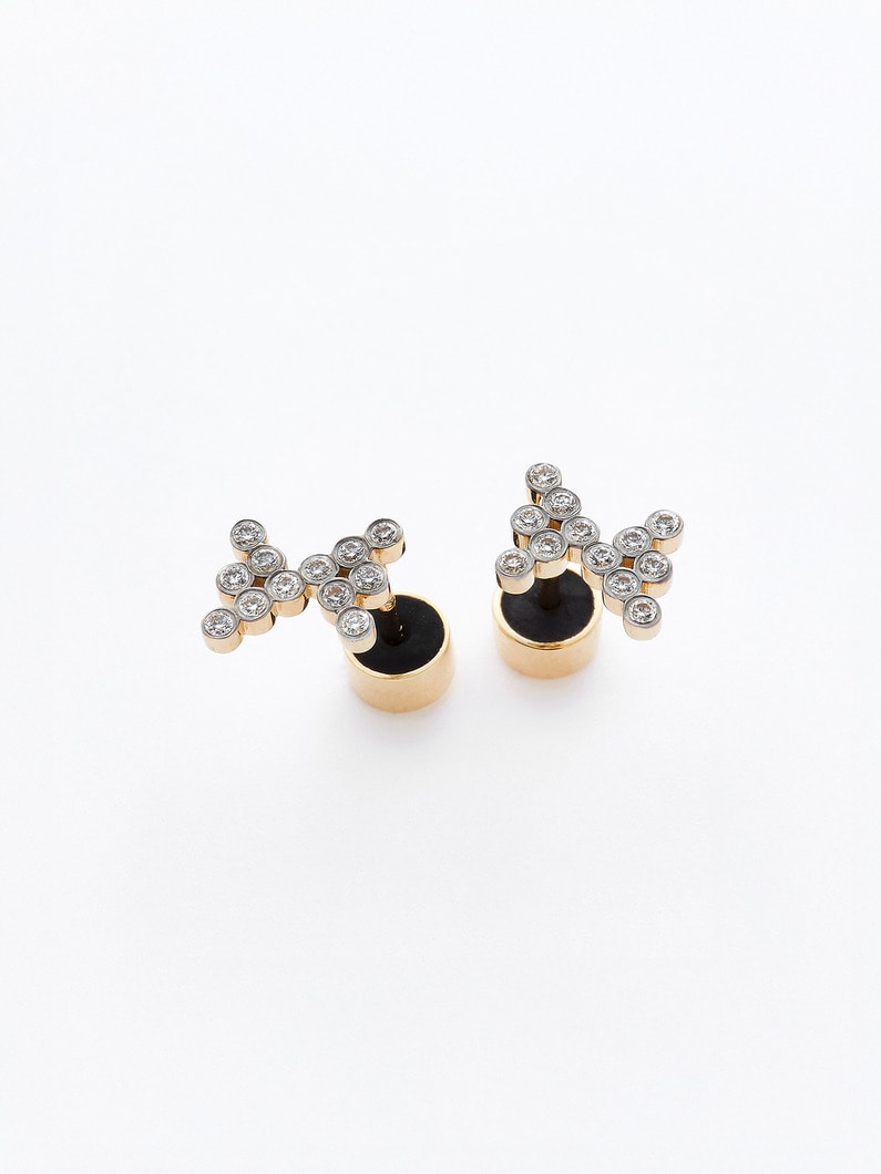 シャニエール スタッドピアス（No.2） 詳細画像 yellow gold 1