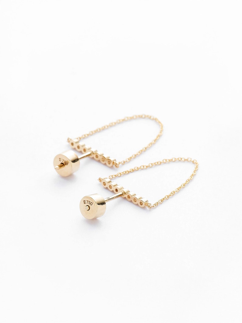 シャニエール ピアス 詳細画像 yellow gold 2