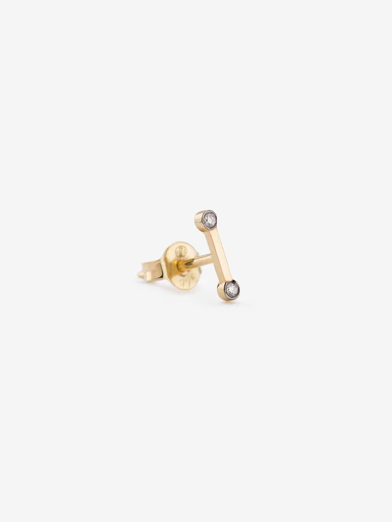 シグマ スタッドピアス（El1） 詳細画像 yellow gold 1