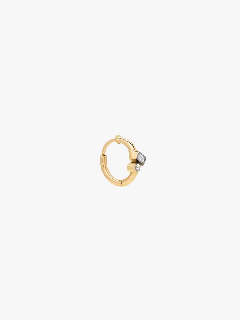 キャラメル フープピアス（No.1） 詳細画像 yellow gold 2