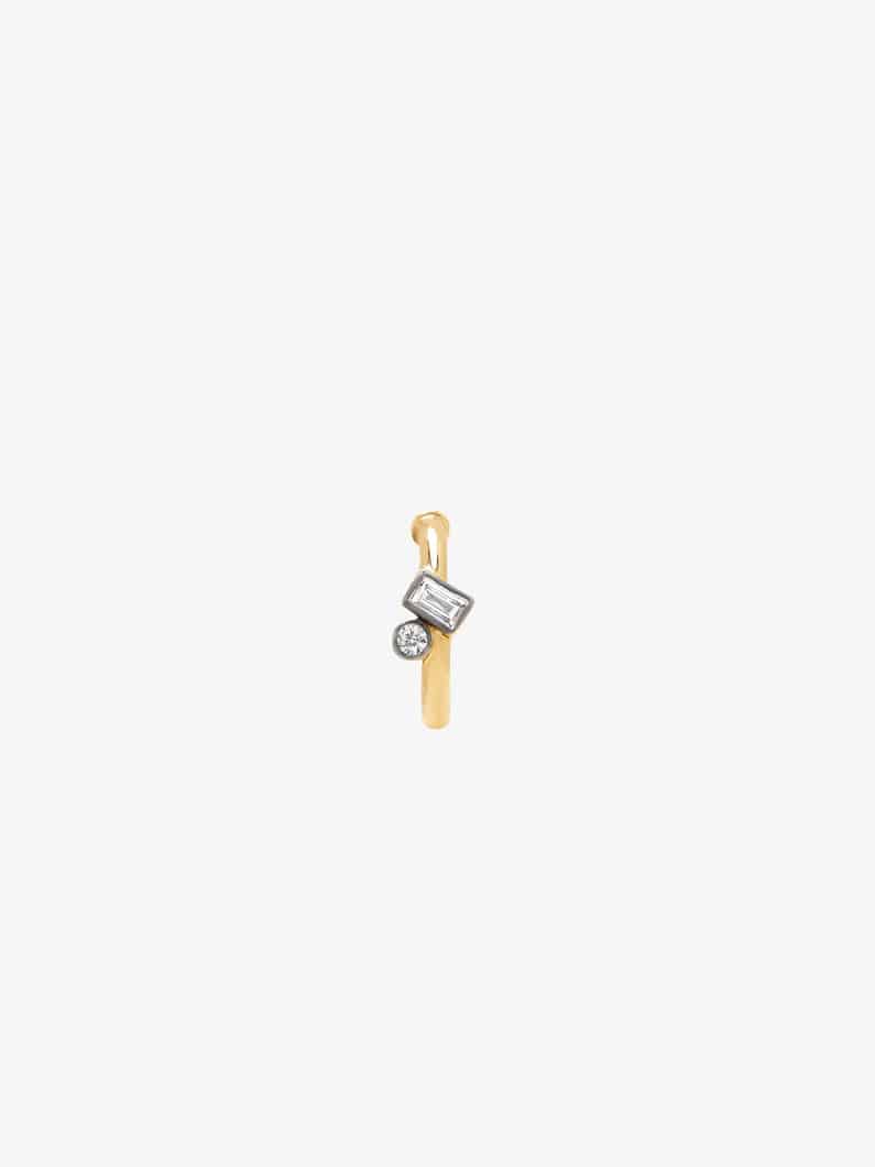 キャラメル フープピアス（No.1） 詳細画像 yellow gold 3
