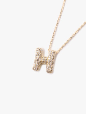 Initial Diamond Necklace 詳細画像 H