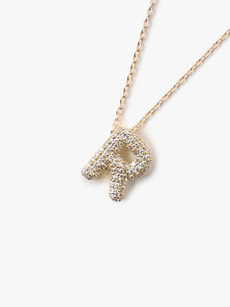 Initial Diamond Necklace 詳細画像 R 1