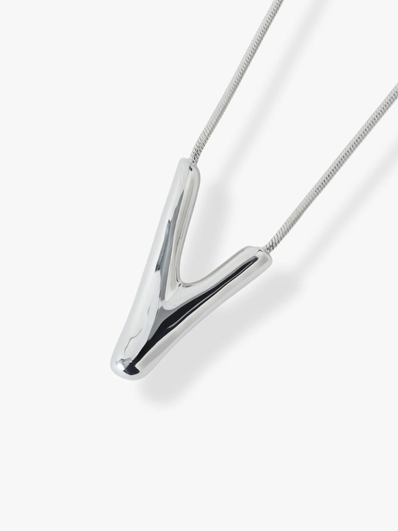 ショート V ネックレス 詳細画像 silver 3