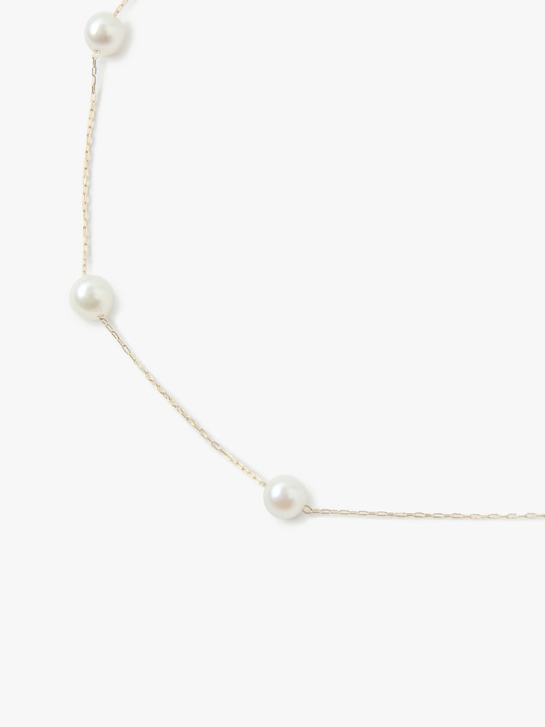 Adjustable Chain Akoya Pearl Necklace 詳細画像 other 1