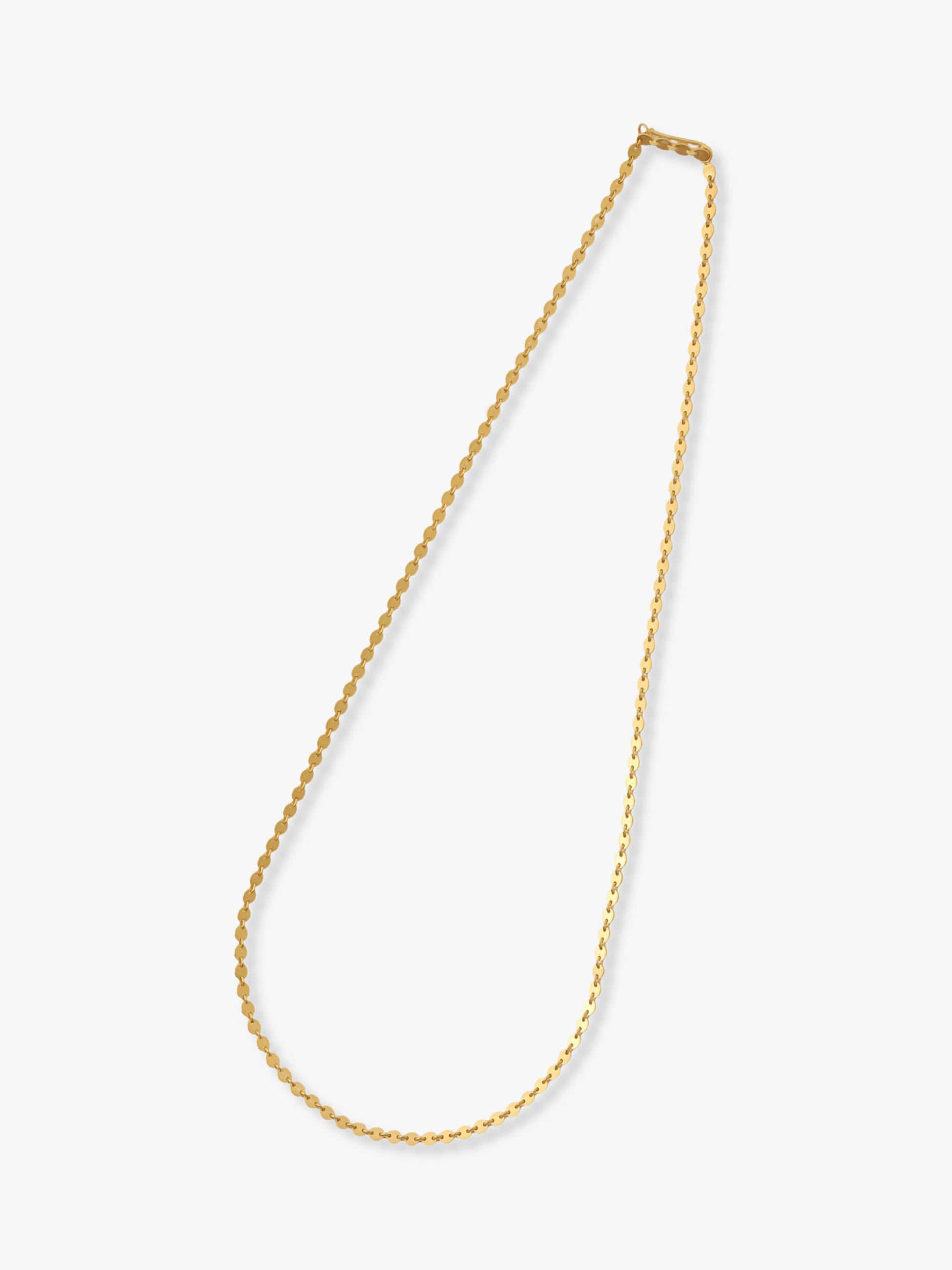 Small Oval Sequins Necklace｜MARIE-HÉLÈNE DE TAILLAC(マリー