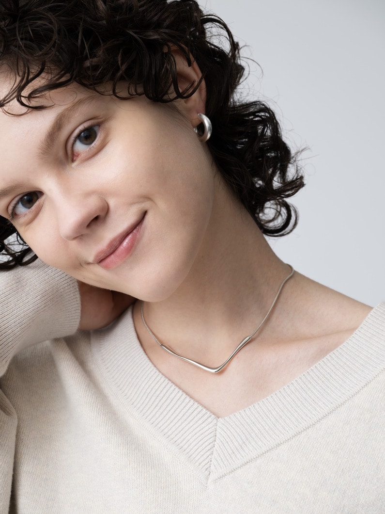 ローカット ネックレス（シルバー/40cm） 詳細画像 silver 2