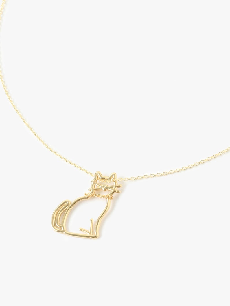 Cat Necklace 詳細画像 gold 1