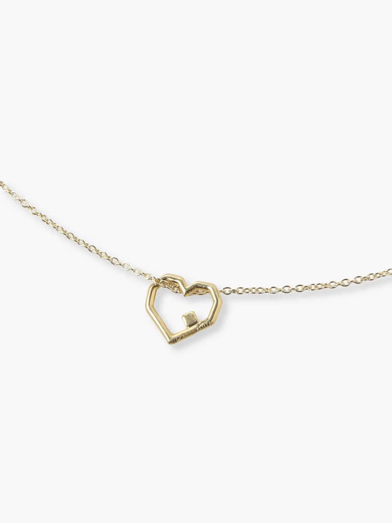 Heart Diamond Necklace 詳細画像 gold 1