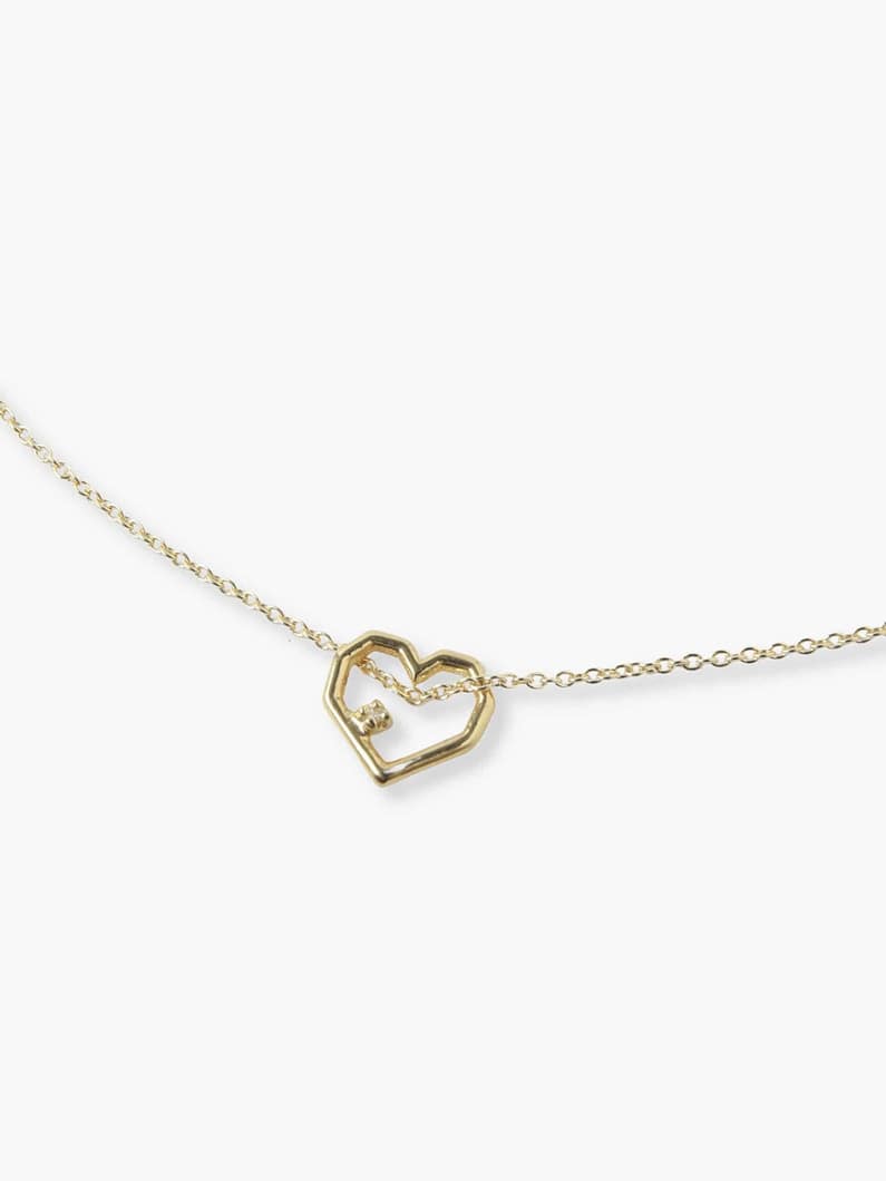 Heart Diamond Necklace 詳細画像 gold 1