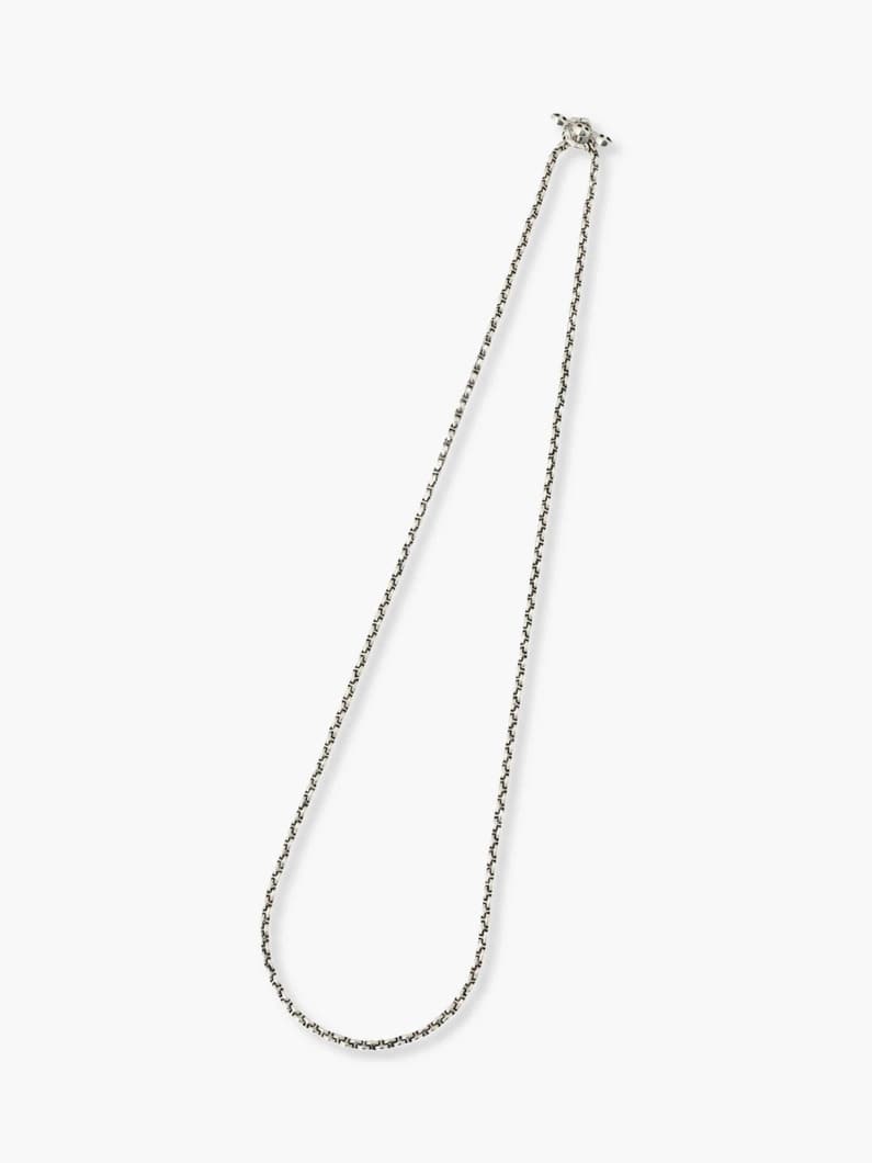 Micro Open-Link Necklace (26inch) | ネックレス 詳細画像 silver 3