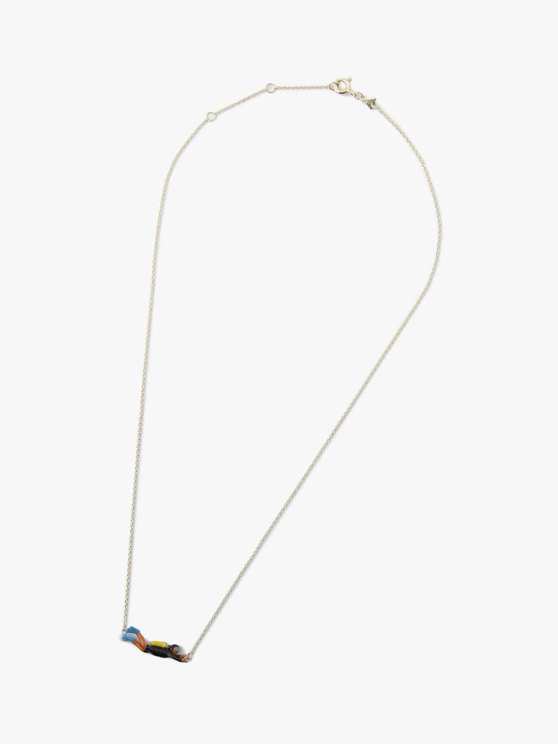 Diver Necklace (blue fins) 詳細画像 gold 2