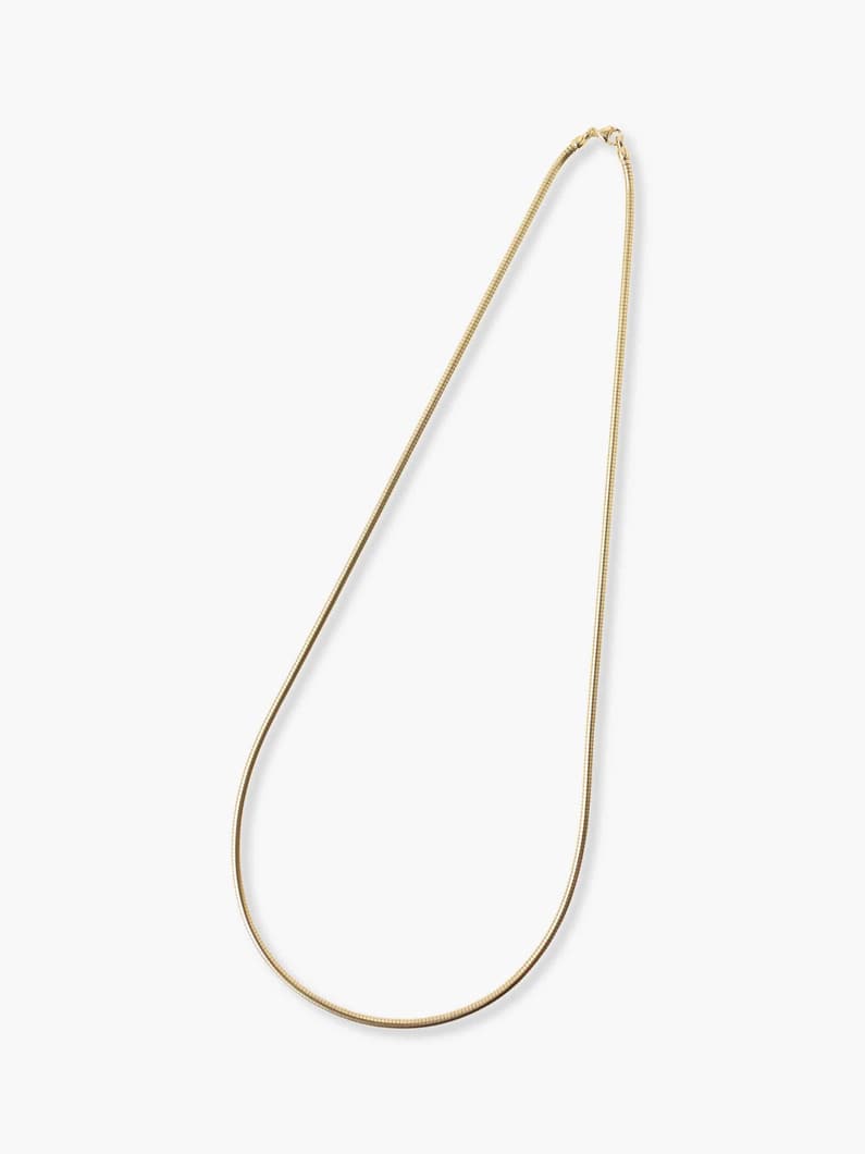 Silky Snake Chain Necklace (20inch) 詳細画像 yellow gold 1