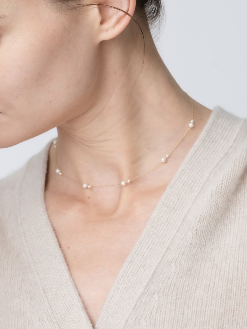 キス アコヤパール ネックレス 詳細画像 yellow gold 1