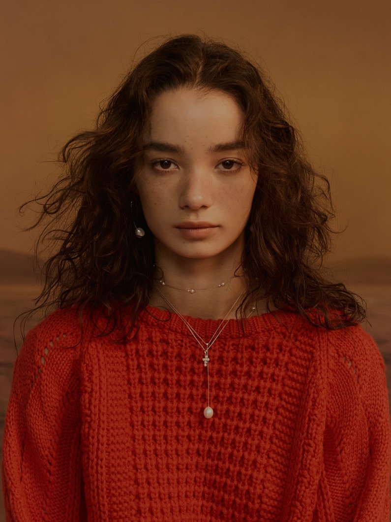 キス アコヤパール ネックレス 詳細画像 yellow gold 4