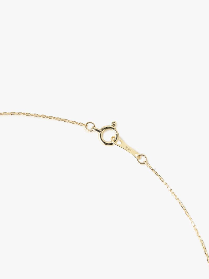 Baby Akoya Pearls＆Round Diamond Necklace 詳細画像 yellow gold 2