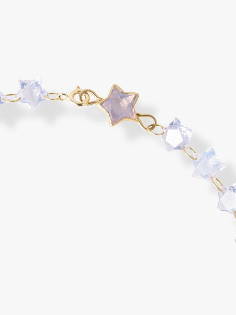 Small Star Necklace (lavender quartz) 詳細画像 gold 2