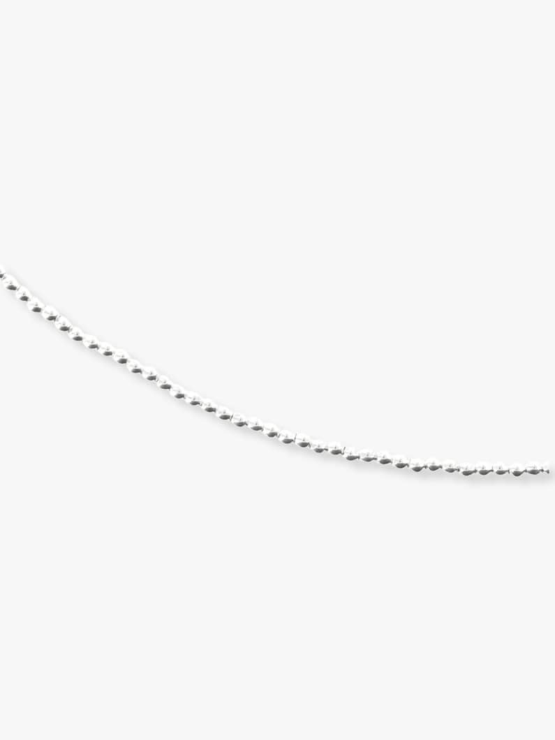 Silver Collier Long Necklace (2mm) 詳細画像 silver 1