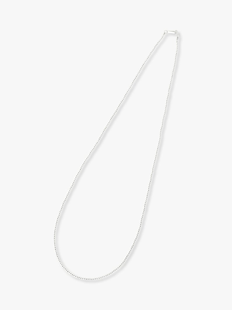 Silver Collier Long Necklace (2mm) 詳細画像 silver 1