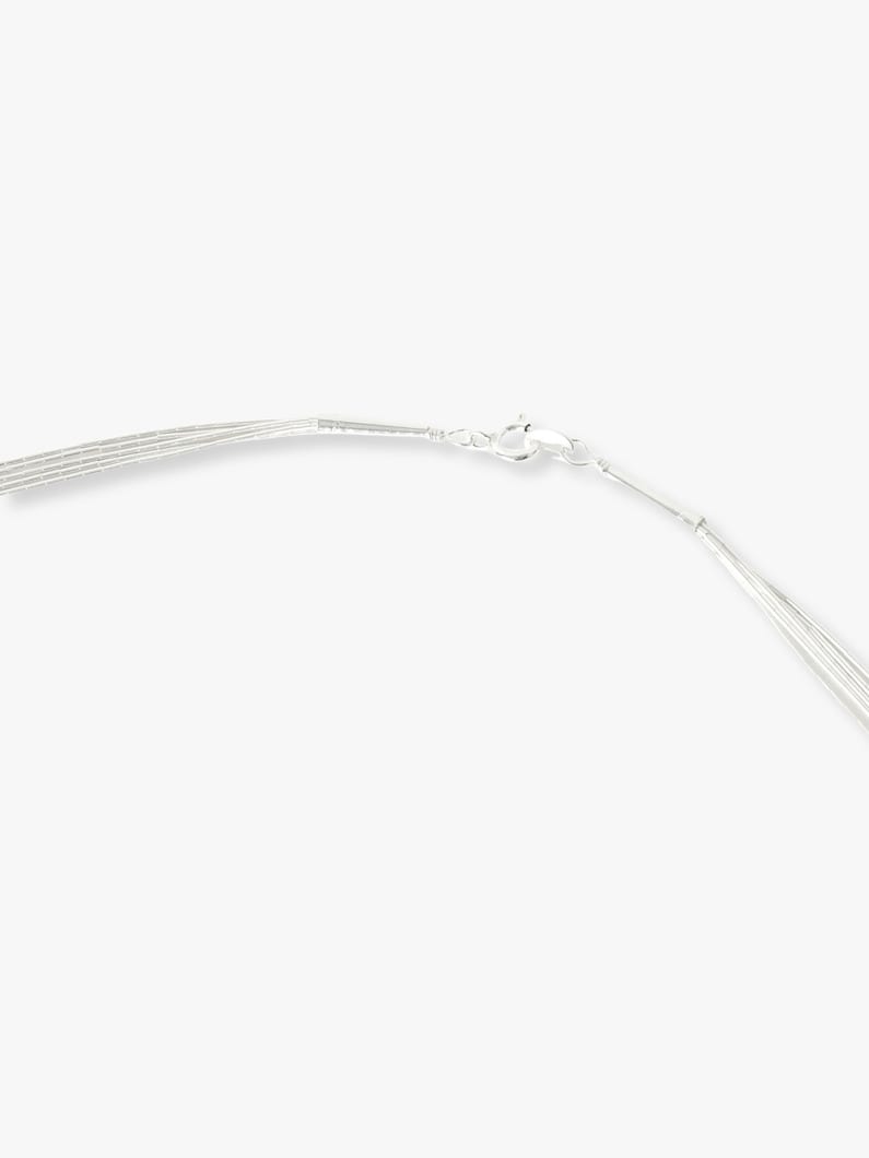 Liquid Silver Short Necklace 詳細画像 silver 2