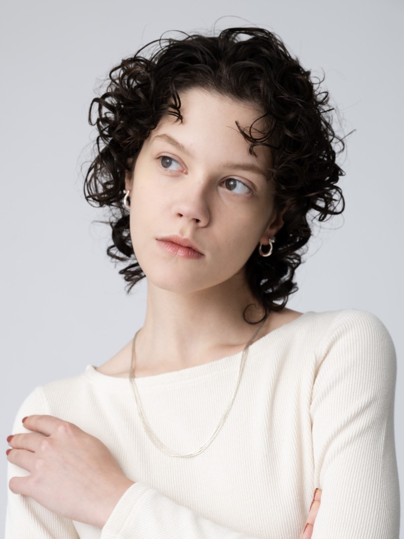 リキッドシルバー ネックレス 詳細画像 silver 2