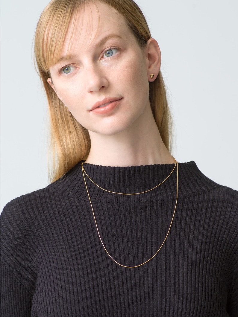 Slender Rope Necklace (gold/60cm) 詳細画像 gold 2