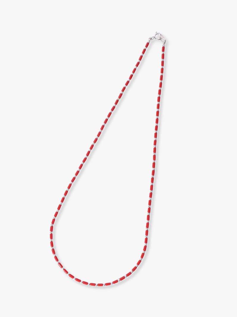 Coral Heishi Necklace | ネックレス 詳細画像 other 1