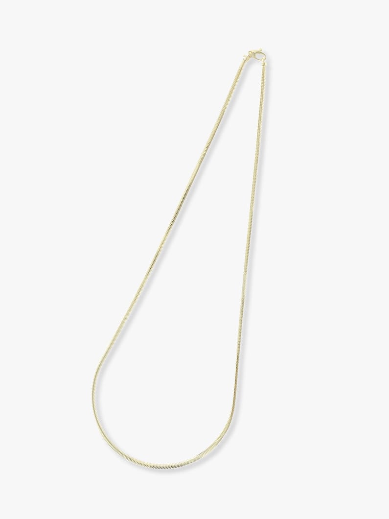 Herringbone Snake Chain Necklace (2.5mm/18inch) | ネックレス 詳細画像 yellow gold 1