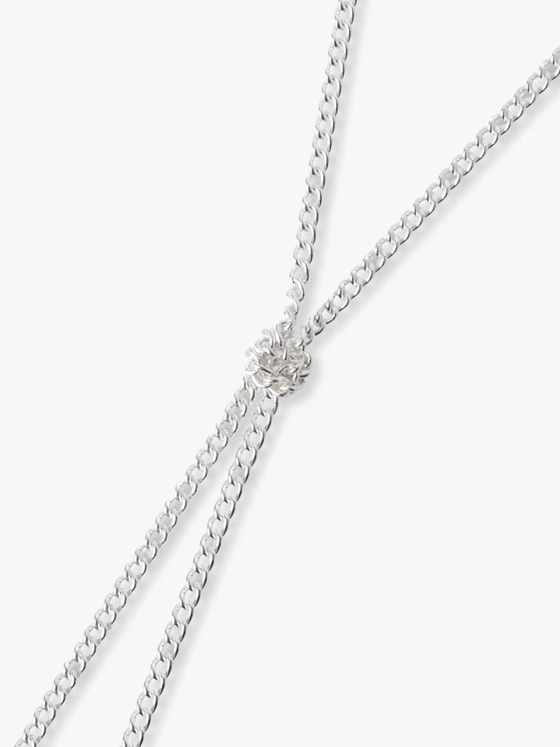 チェーン タイ ネックレス 詳細画像 silver 1