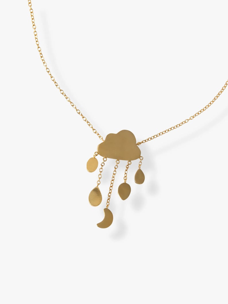 クラウド＆レイン チェーン ネックレス（ブルー） 詳細画像 blue 2