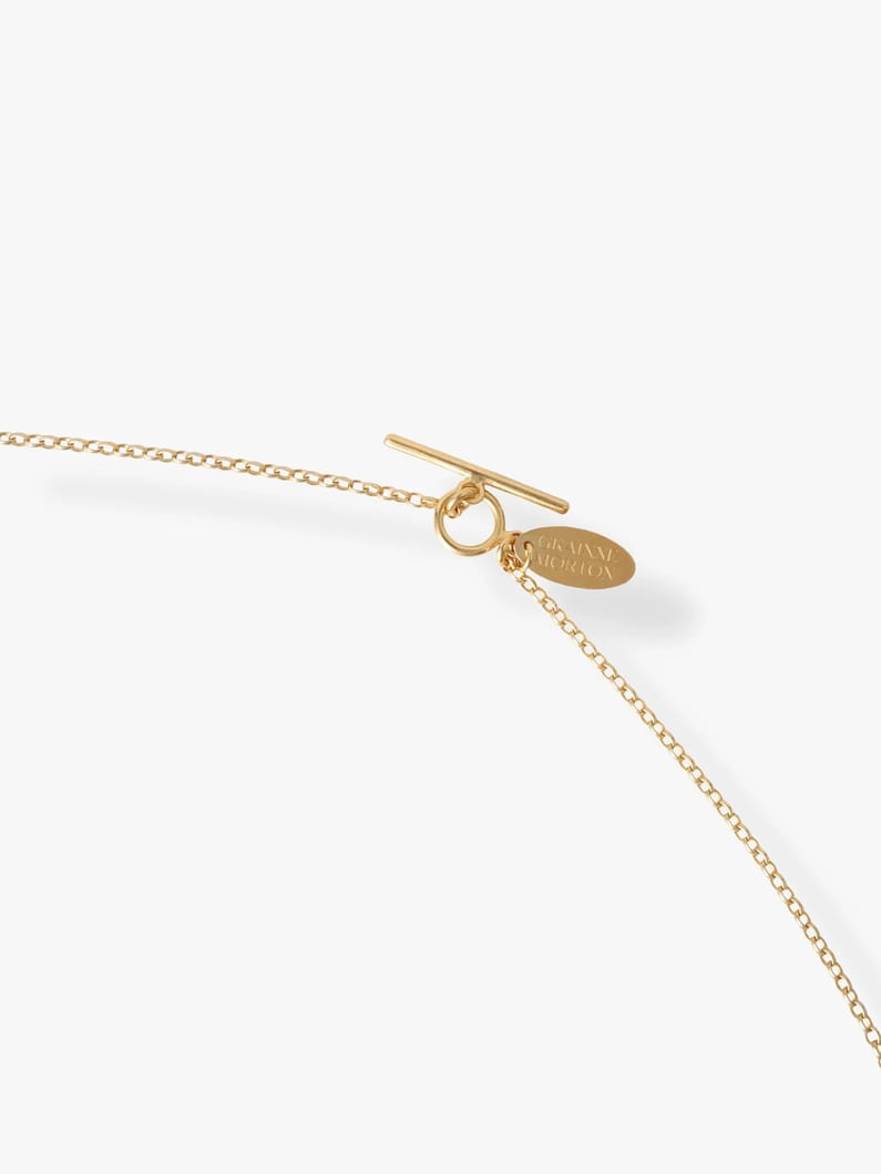 アイ ティアドロップチャーム ネックレス 詳細画像 black 2