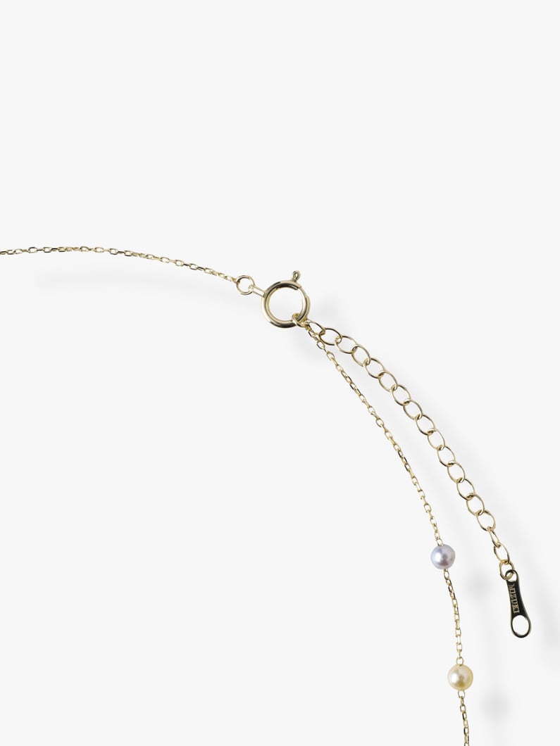 キャンディーカラーパール ネックレス 詳細画像 yellow gold 2