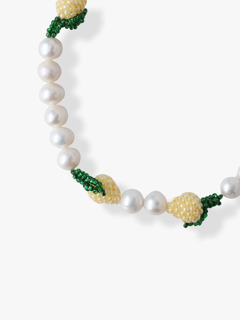 マルチパール レモン ネックレス 詳細画像 other 1