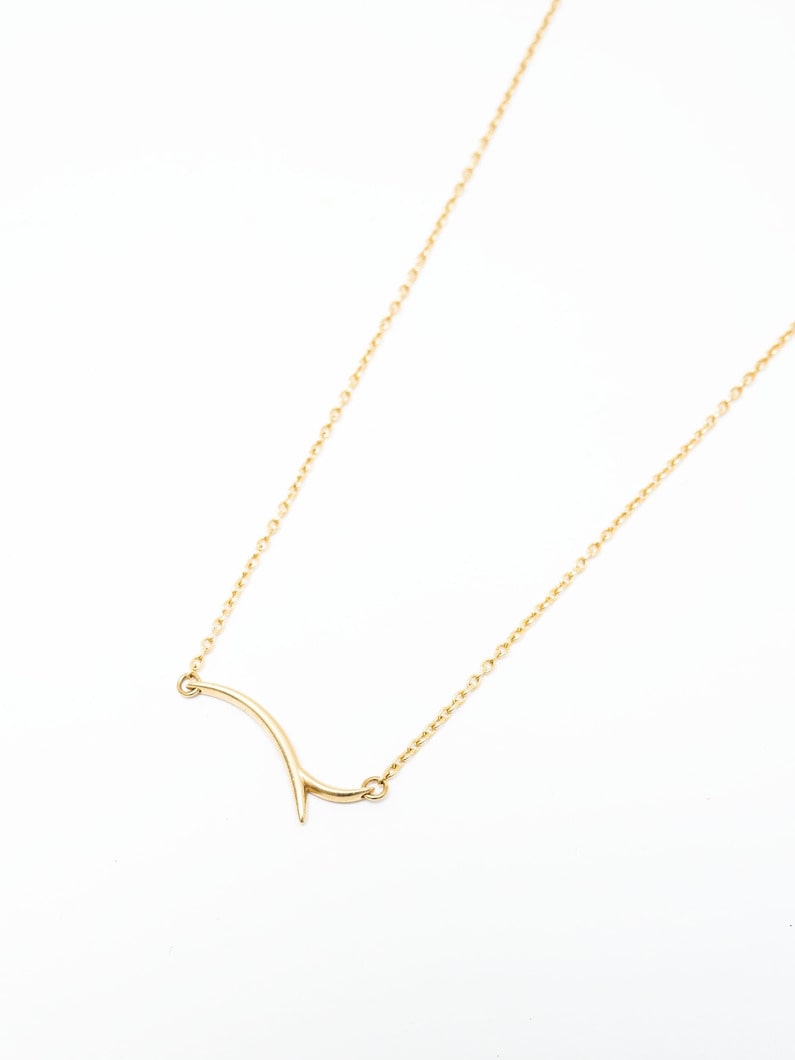 リーフ ツイッグ ネックレス（ゴールド） 詳細画像 yellow gold 1