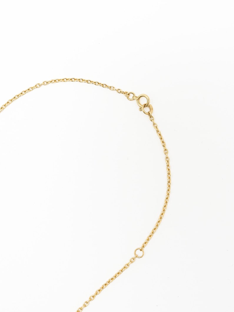 リーフ ツイッグ ネックレス（ゴールド） 詳細画像 yellow gold 4