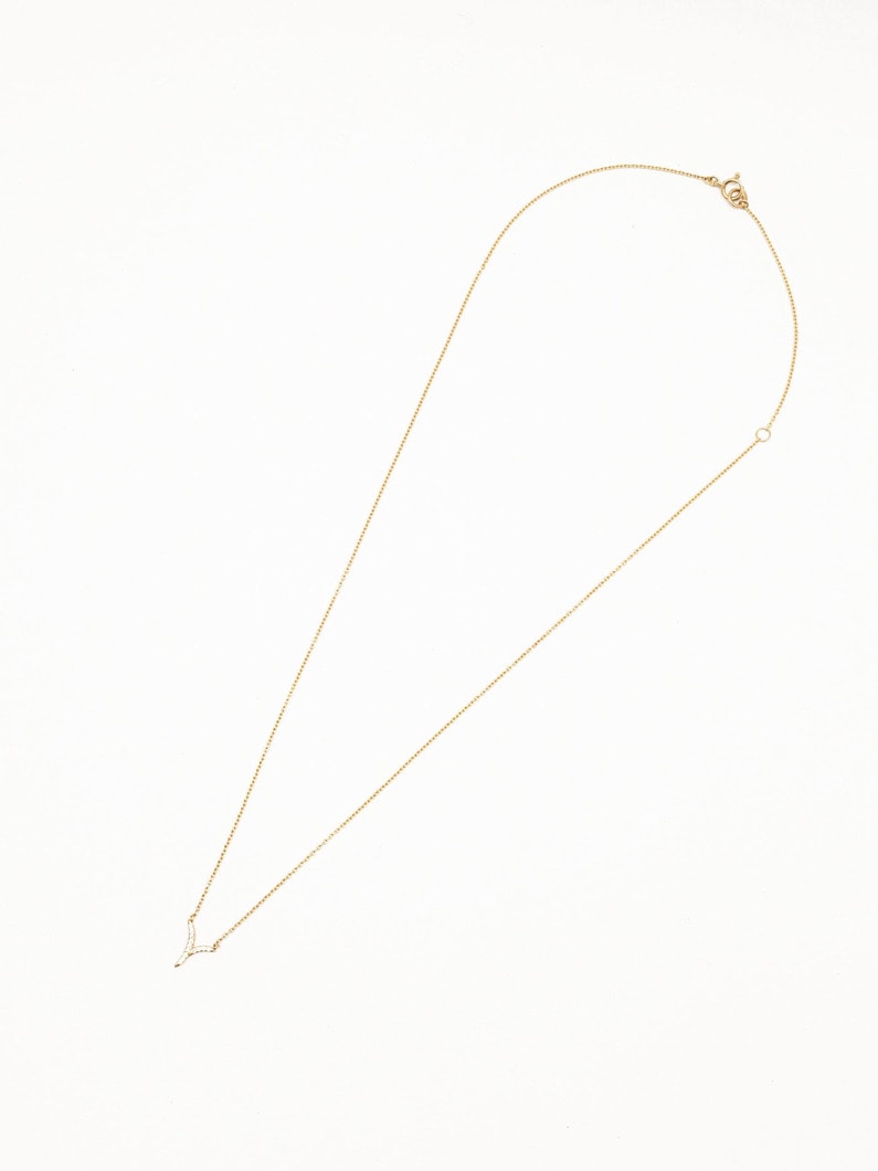 リーフ ツイッグ ダイヤモンド ネックレス（ゴールド） 詳細画像 yellow gold 3