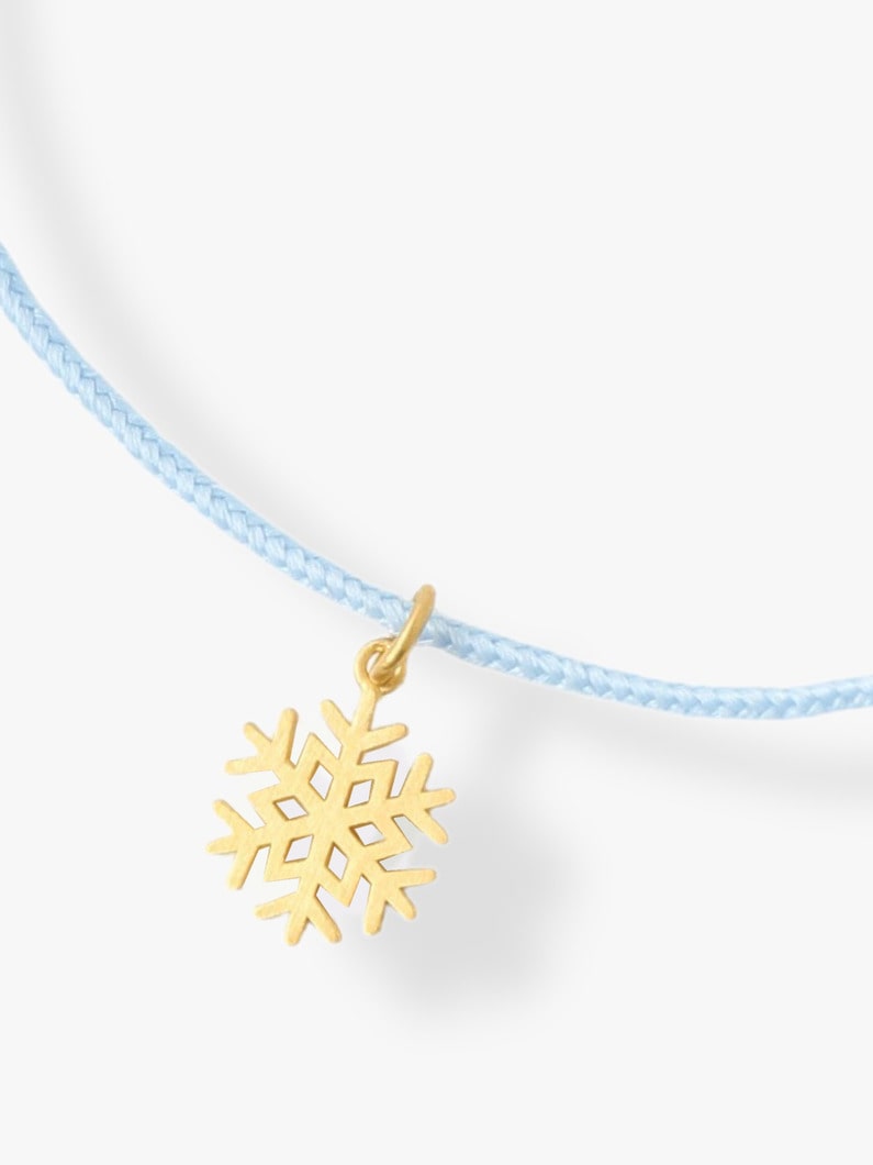 Snowflake Charm Pendant 詳細画像 gold 1